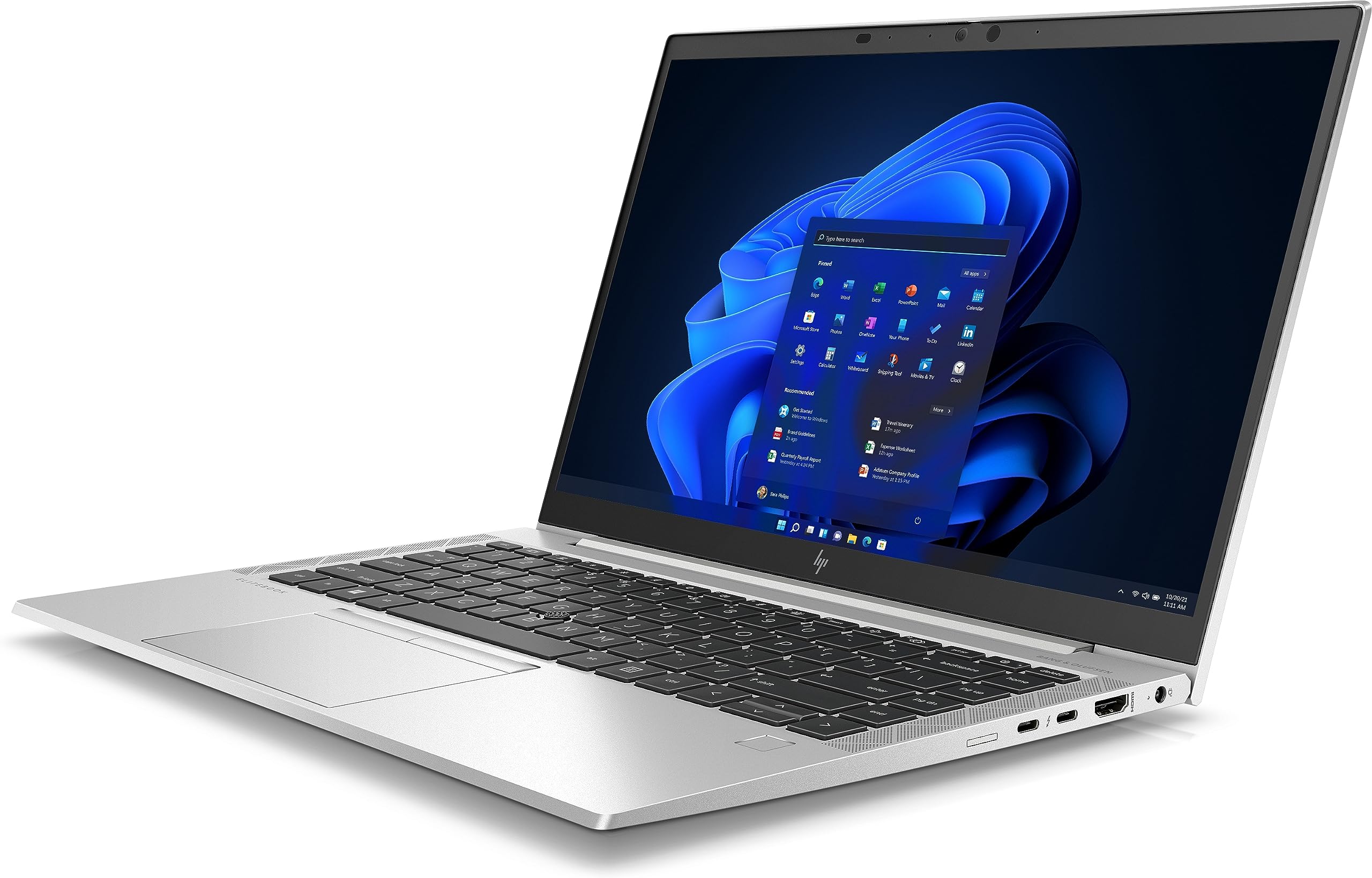 HP EliteBook 840 Aero G8 - i7-1165G7 (4.7GHz 4 cores), 1TB Gen 4 NVMe,16GB DDR4, Intel Iris Xe Graphics, Smart Card Reader, WIFI 6 & BT 5, Windows 11 Pro, Backlit Keys (Renewed)