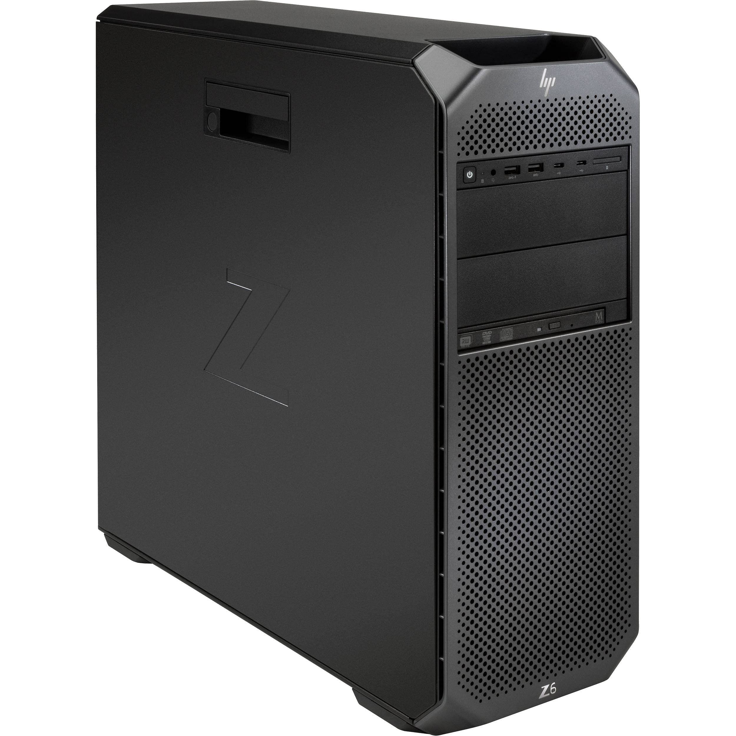 HP Z6 G4 Workstation - Intel Xeon Gold 6138 (20 Cores), Nvidia Quadro RTX 4000 8GB, 64GB ECC RAM, 2TB PCIe Gen 4.0x4 NVMe, 6TB HDD, SD Card Reader, GbE, Windows 11 Pro for Workstations (Renewed)