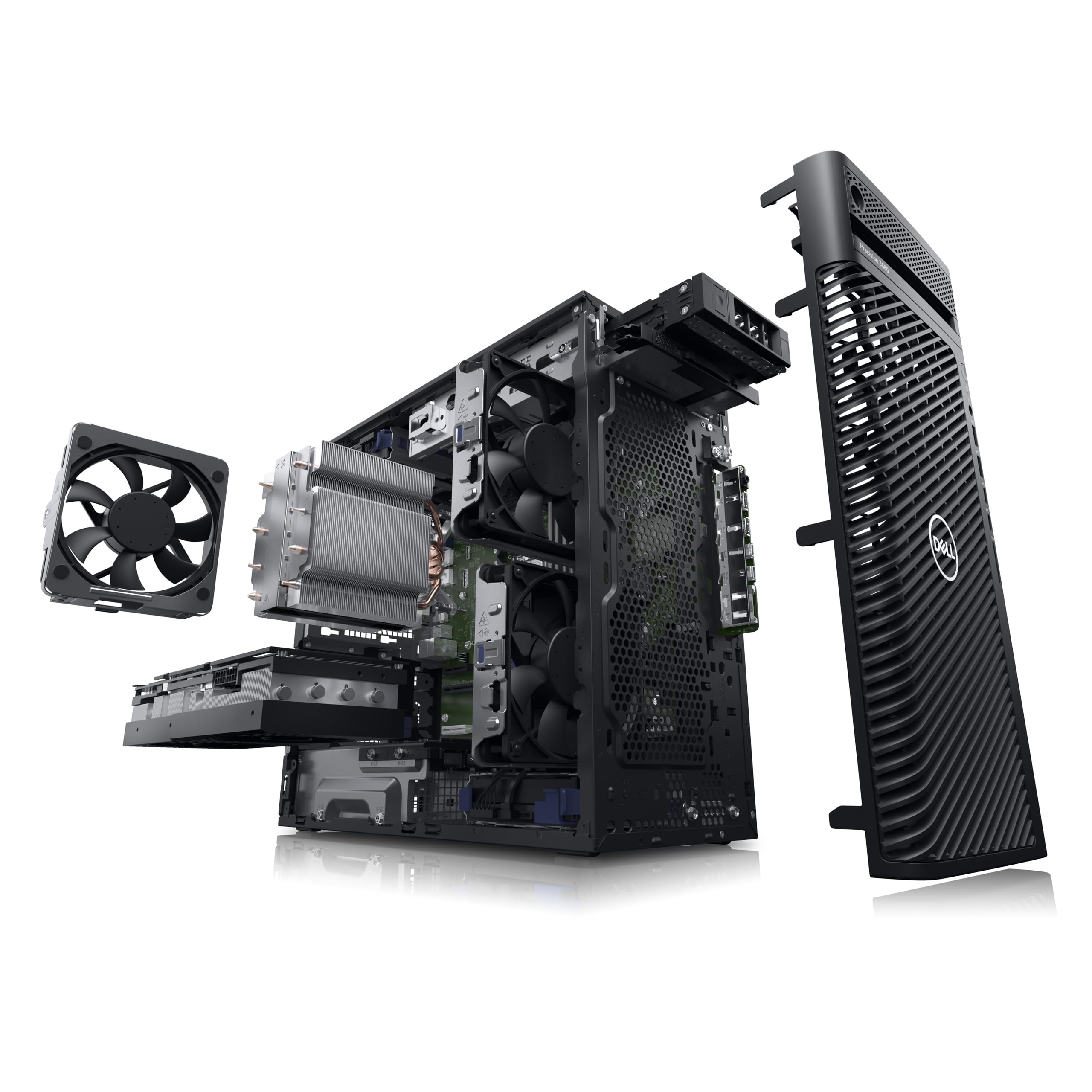 Dell Precision 3660 Tower Workstation - i7-12700K (12 Core, 5.0GHz), Nvidia Quadro RTX A4000 16GB, 2TB PCIe Gen 4.0x4 NVMe, 64GB DDR5, 6TB HDD, SD Card Reader, GbE, Windows 11 Pro (Renewed)