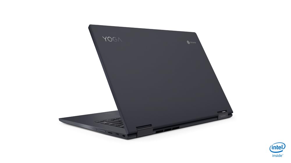 Lenovo Yoga Chromebook C630, 4K UHD, 2-in-1 Touchscreen - i7-8550U (4 Cores, 4GHz), 16GB DDR4, 128GB eMMC, Intel UHD Graphics 620, WIFI 5 & BT 5.1, Backlit Keys, Chrome OS - Midnight Blue (Renewed)