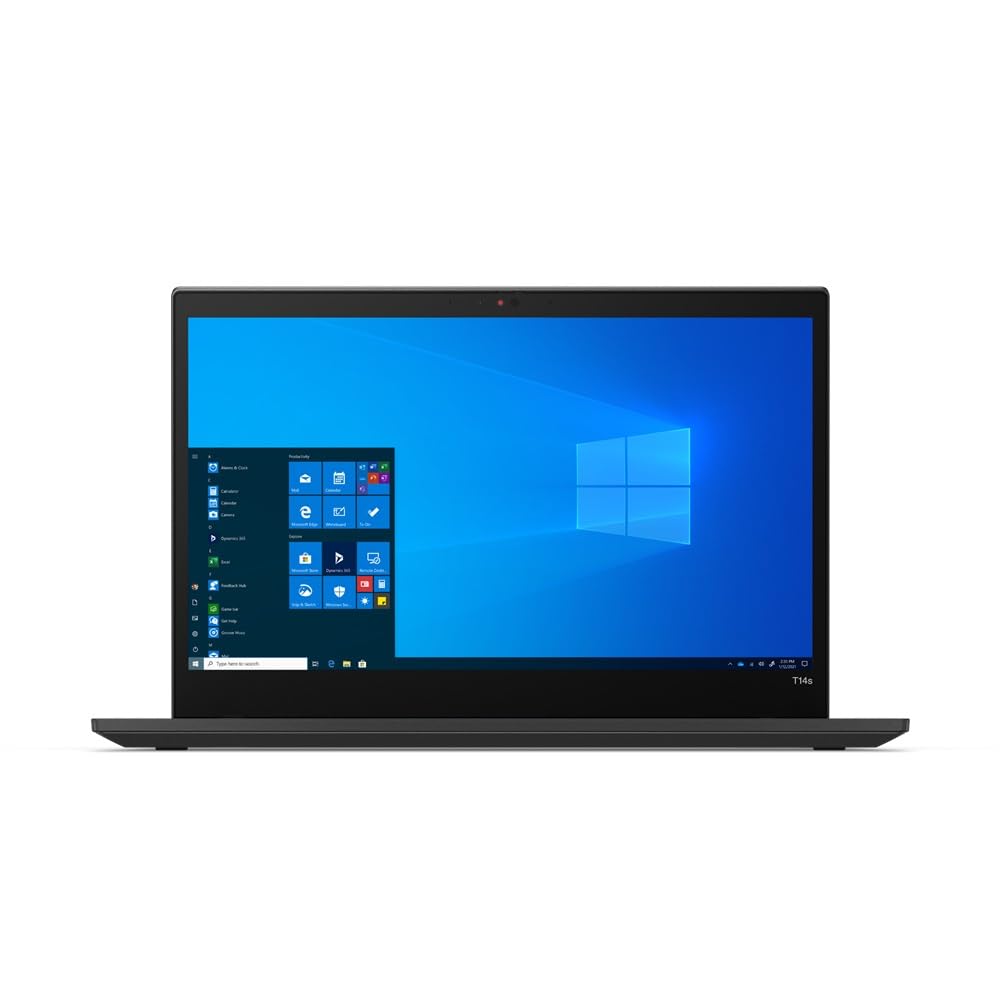 Lenovo ThinkPad T14s Gen 1 - i7 10510U, 1TB PCIe Gen 4.0 x 4 NVMe, 16GB RAM, Fingerprint, SD Card & Smart Card Reader, Intel UHD Graphics, WIFI 6 & BT 5.1, UK Backlit Keys, Windows 11 Pro (Renewed)