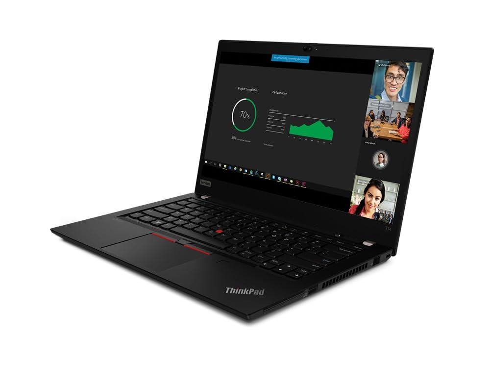 Lenovo ThinkPad T14 Gen 1- i5-10210U (4 core, 4.2GHz), 16GB DDR4, 1TB PCIe Gen 4.0 x4 NVMe, Fingerprint, SD Card & Smartcard Reader, WIFI 6 & BT 5.1, UK Backlit Keyboard, Windows 11 Pro (Renewed)