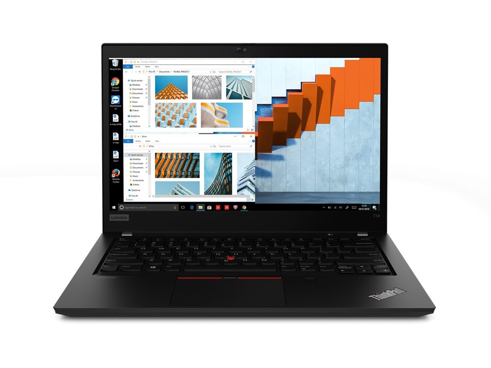 Lenovo ThinkPad T14 Gen 1- i5-10210U (4 core, 4.2GHz), 16GB DDR4, 1TB PCIe Gen 4.0 x4 NVMe, Fingerprint, SD Card & Smartcard Reader, WIFI 6 & BT 5.1, UK Backlit Keyboard, Windows 11 Pro (Renewed)