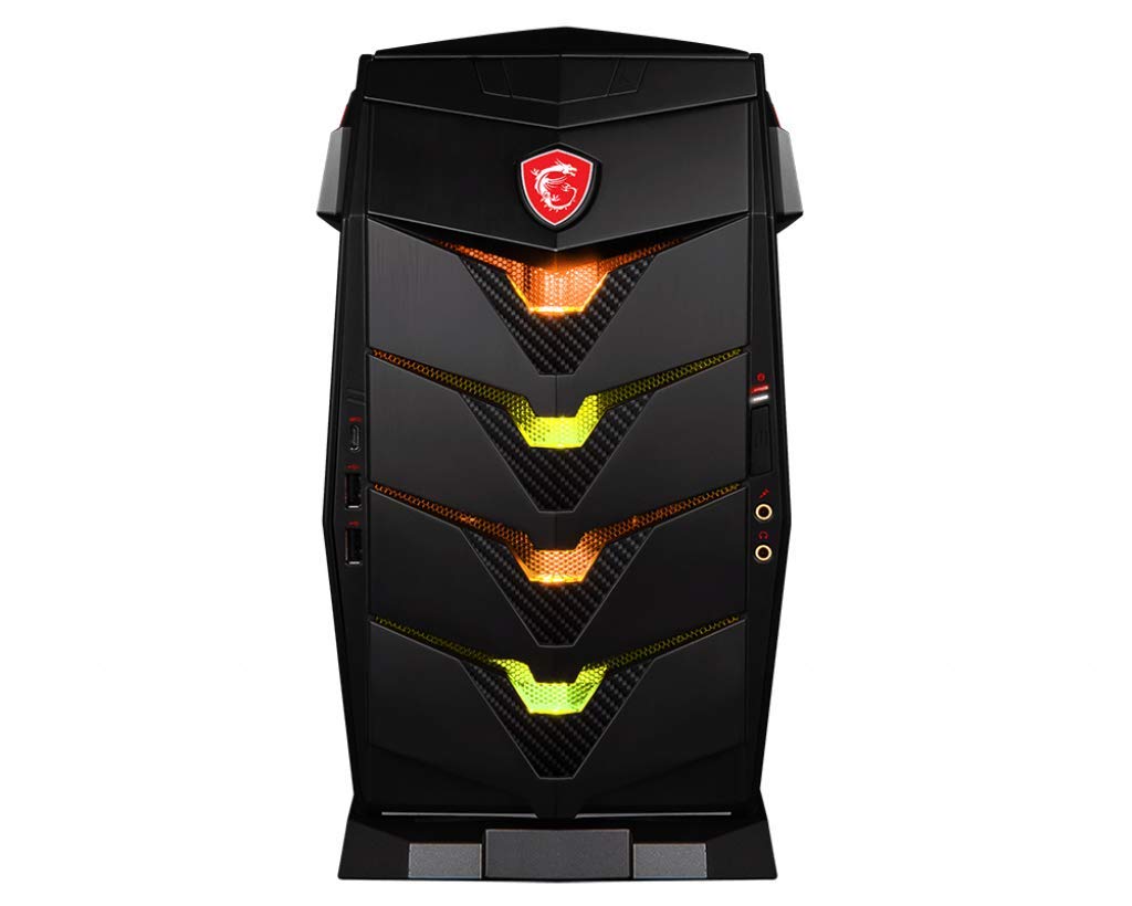 MSI Aegis 3 8RC - Intel Core i5 8400 (6 Core, 4.00GHz), 1TB PCIe Gen 4.0 x4 NVME, 1TB HDD, Nvidia GTX 1060 6GB, 16GB DDR4, WIFI 5 & BT 4.2, DVD Super Multi, Windows 11 Pro Gaming PC (Renewed)