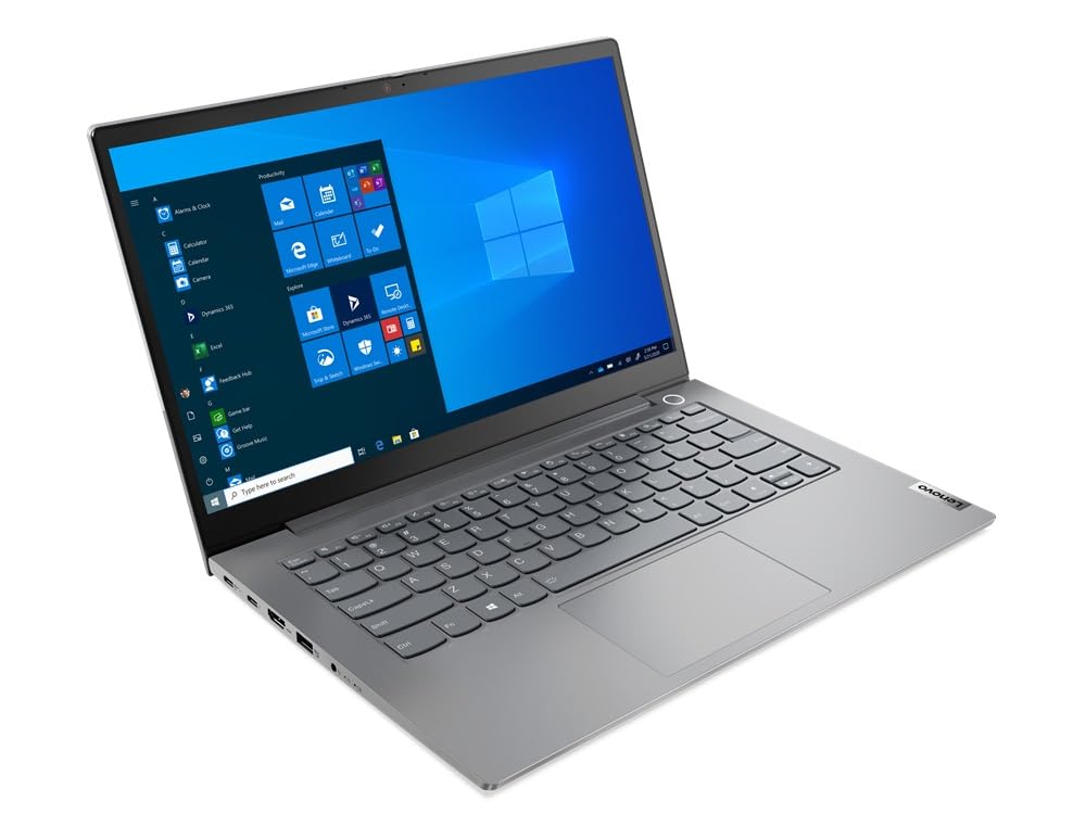 Lenovo ThinkBook 14 G2 - i5-1135G7 (4 Cores, 4.2GHz), 16GB RAM, 1TB PCIe Gen 4.0 x4 NVMe, Fingerprint & SD Card Reader, WiFi 5 & BT 4, Windows 11 Pro, UK Backlit Keys (Renewed)