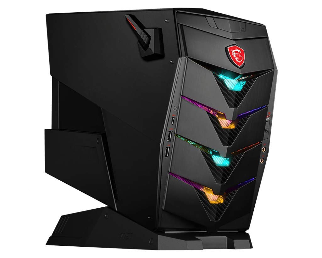 MSI Aegis 3 8RC - Intel Core i5 8400 (6 Core, 4.00GHz), 1TB PCIe Gen 4.0 x4 NVME, 1TB HDD, Nvidia GTX 1060 6GB, 16GB DDR4, WIFI 5 & BT 4.2, DVD Super Multi, Windows 11 Pro Gaming PC (Renewed)