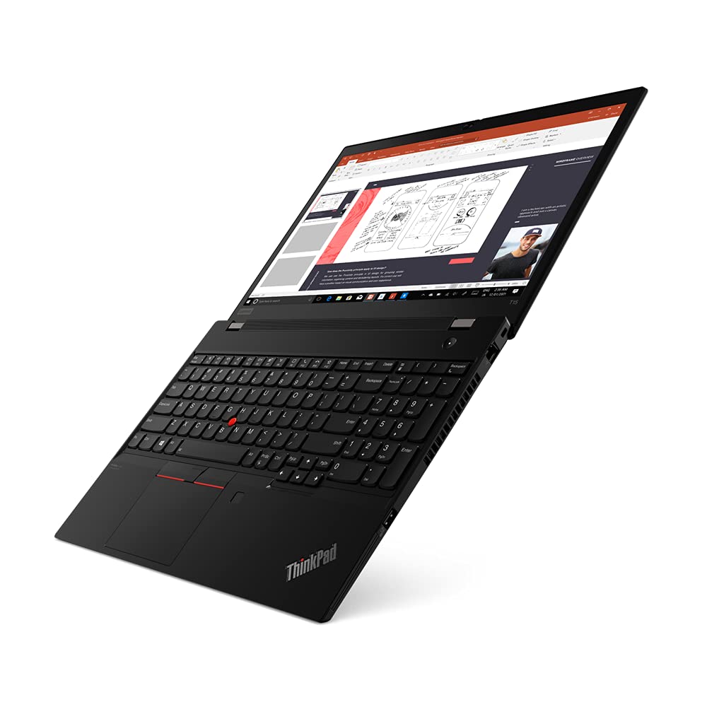 Lenovo ThinkPad T15 Gen 2 - i5-1135G7(4 core, 4.2GHz) 1TB PCIe Gen 4.0 x4 NVMe, 16GB DDR4, Smartcard, SD Card & Fingerprint Reader, WIFI 6 & BT 5.1, UK Backlit Keyboard, Windows 11 Pro (Renewed)