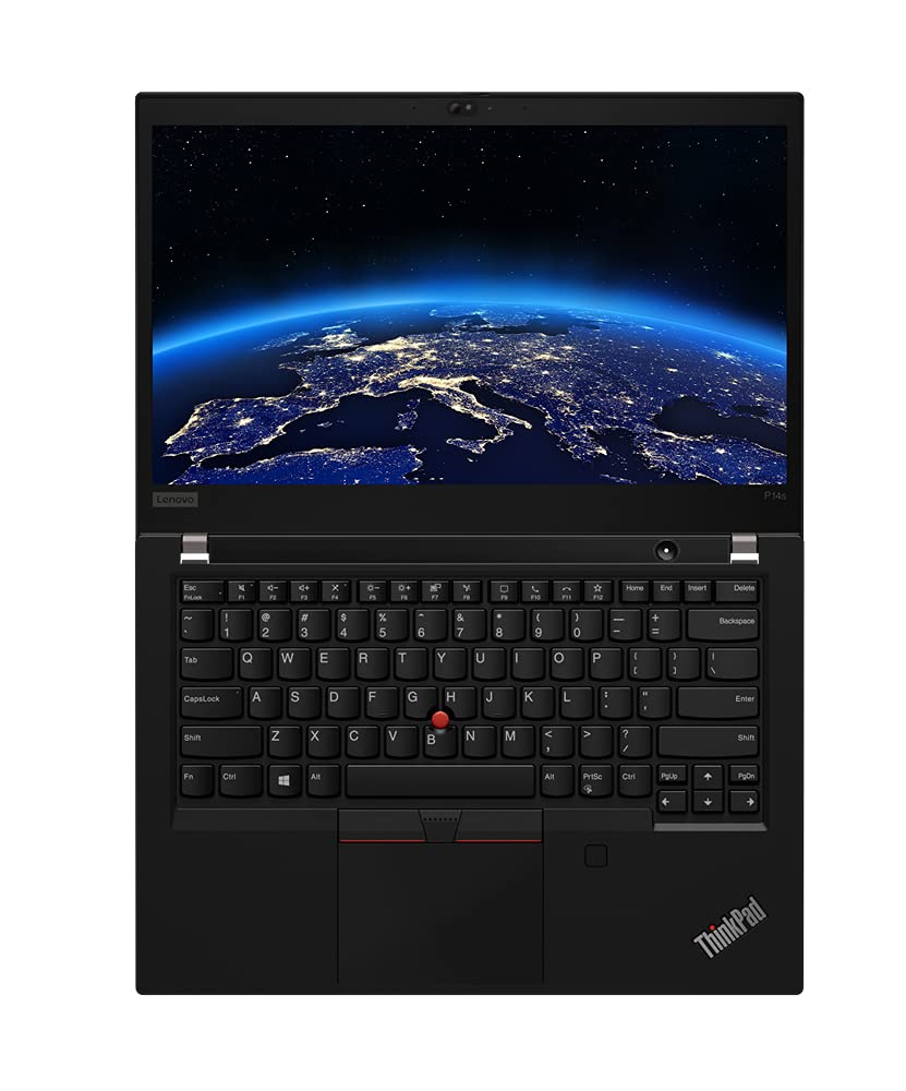 Lenovo ThinkPad P14s Gen 1 – i7-10510U (4.9GHz), 2TB PCIe Gen 4.0 x4 NVMe, NVIDIA Quadro P520, 16GB RAM, Fingerprint, SD & Smartcard Reader, UK Backlit Keyboard, Windows 11 Pro (Renewed)