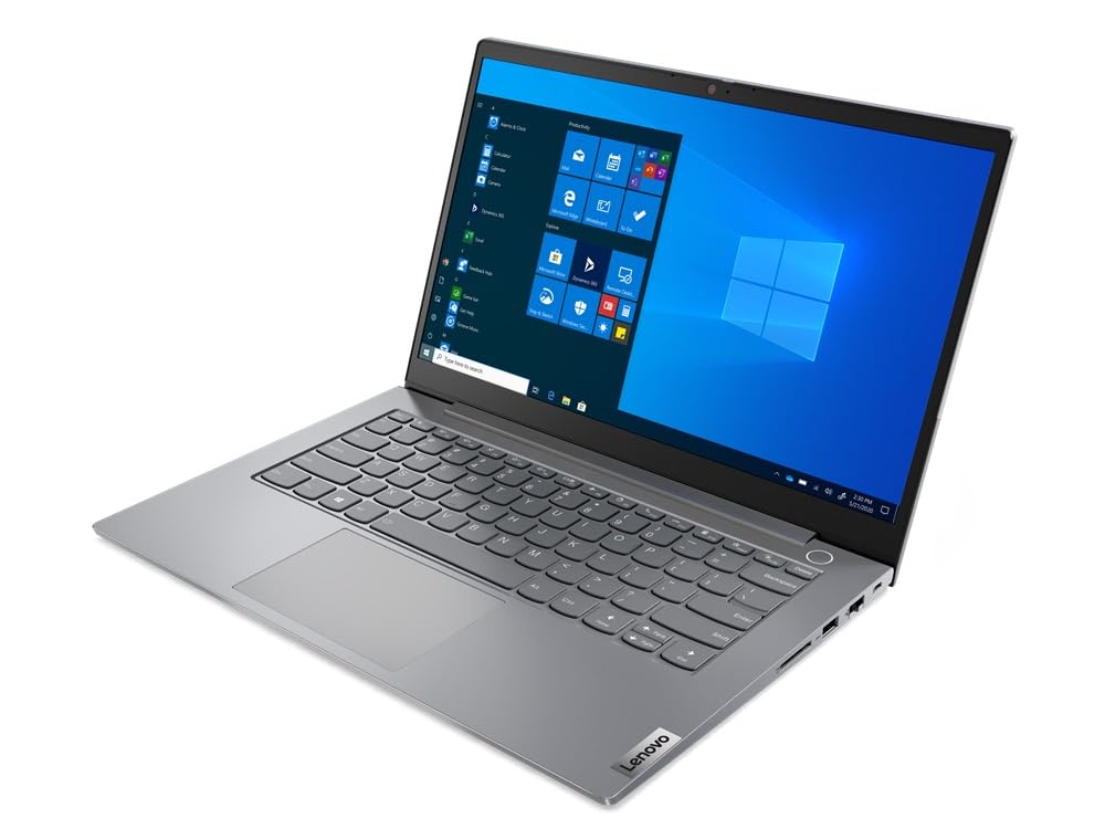 Lenovo ThinkBook 14 G2 - i5-1135G7 (4 Cores, 4.2GHz), 16GB RAM, 1TB PCIe Gen 4.0 x4 NVMe, Fingerprint & SD Card Reader, WiFi 5 & BT 4, Windows 11 Pro, UK Backlit Keys (Renewed)