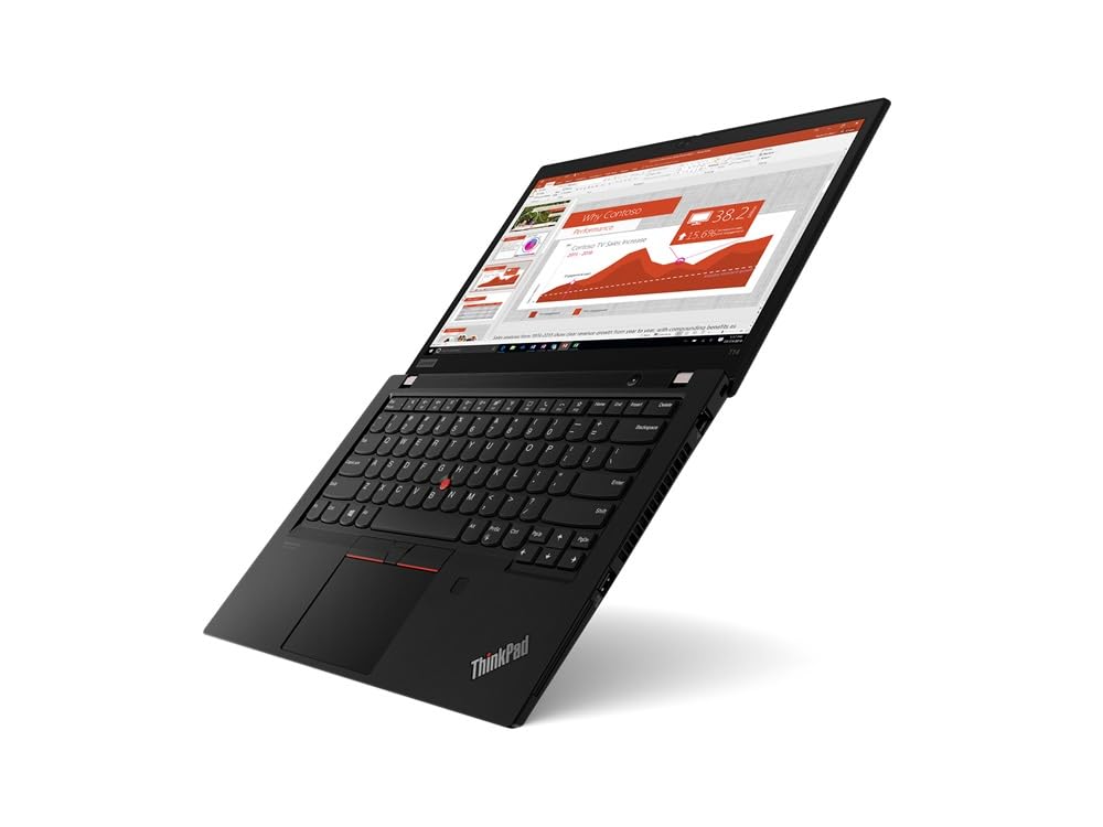 Lenovo ThinkPad T14 Gen 1 14, i7-10510U (4 core, 4.90GHz), 1TB PCIe Gen 4.0 x4 NVMe, 16GB DDR4, Fingerprint, Smartcard & SD Card Reader, UK Backlit Keys, Windows 11 Pro (Renewed)