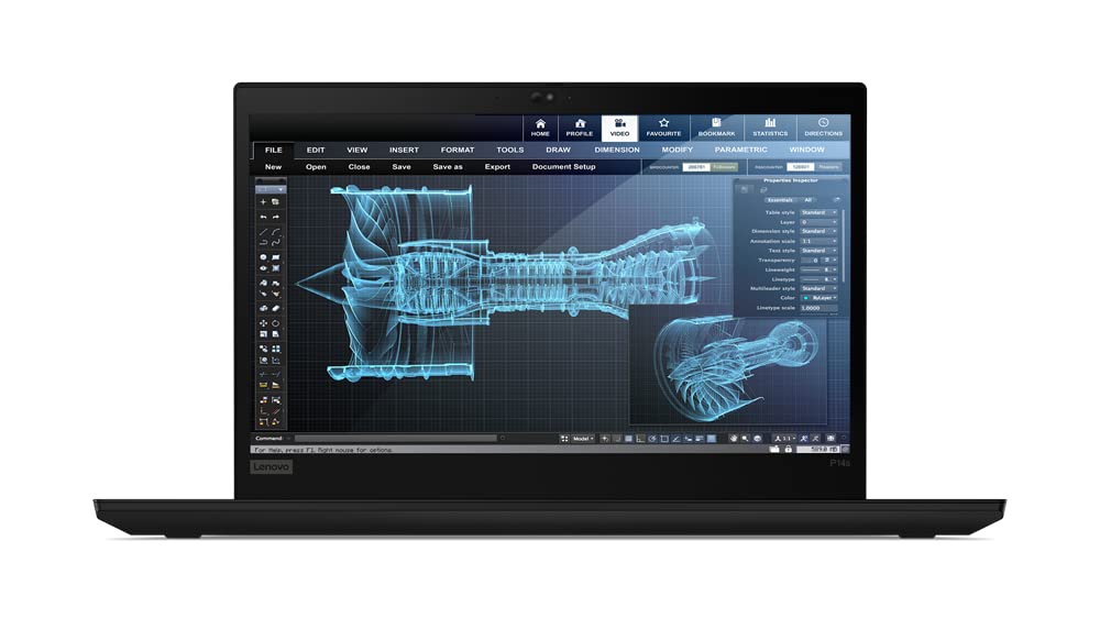 Lenovo ThinkPad P14s Gen 2-2TB PCIe Gen 4.0 x4 NVMe, i7-1165G7 (4.7GHz), 32GB DDR4, NVIDIA Quadro T500, Fingerprint, SD & Smartcard Reader, WIFI 6E & BT 5.2, Windows 11 Pro (Renewed)