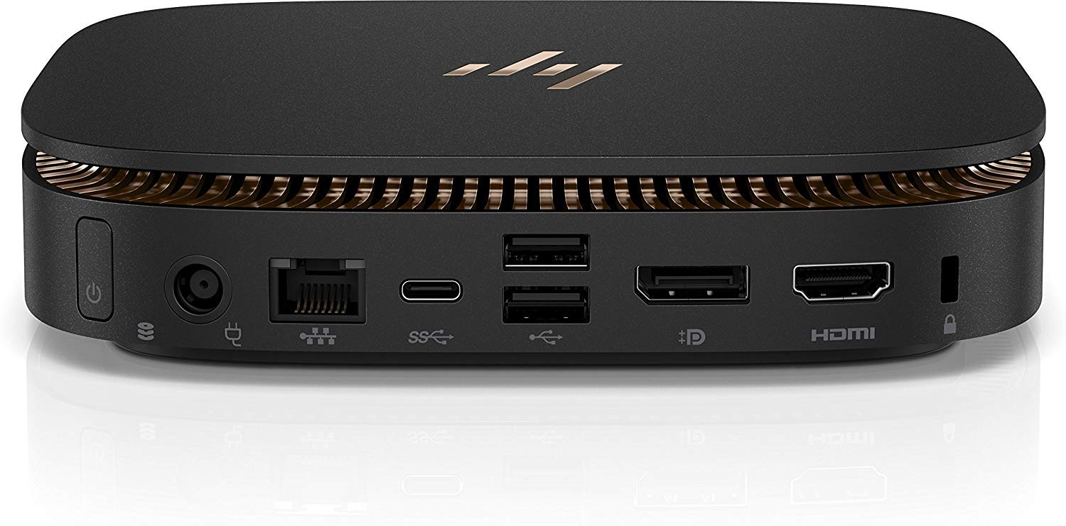 HP Elite Slice with Collaboration Cover, Audio Module & VESA Plate - 1TB PCIe Gen 4.0 x4 NVMe, i5-6500T (4 Core, 3.1 GHz), 16GB DDR4, Gbit LAN, Wi-Fi 5 & BT 4.1, Windows 10 Pro (Renewed)