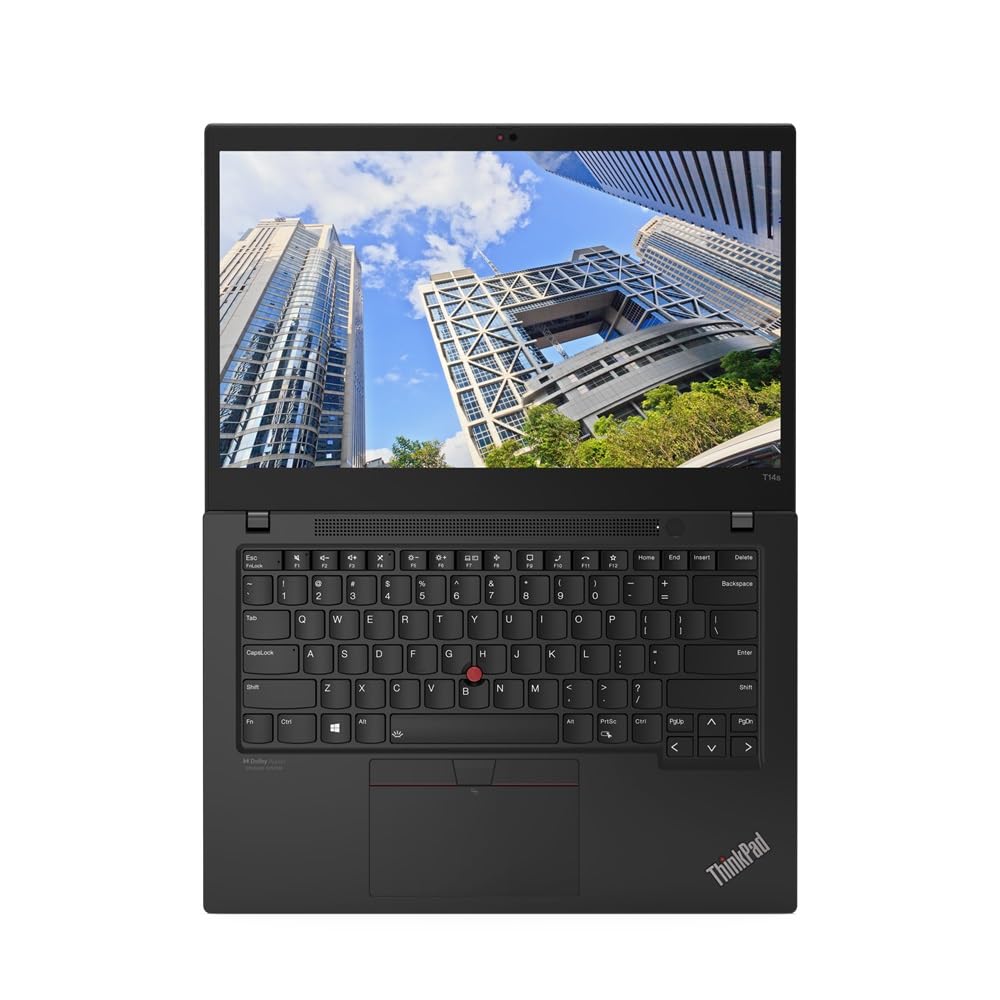 Lenovo ThinkPad T14s Gen 1 - i7 10510U, 1TB PCIe Gen 4.0 x 4 NVMe, 16GB RAM, Fingerprint, SD Card & Smart Card Reader, Intel UHD Graphics, WIFI 6 & BT 5.1, UK Backlit Keys, Windows 11 Pro (Renewed)