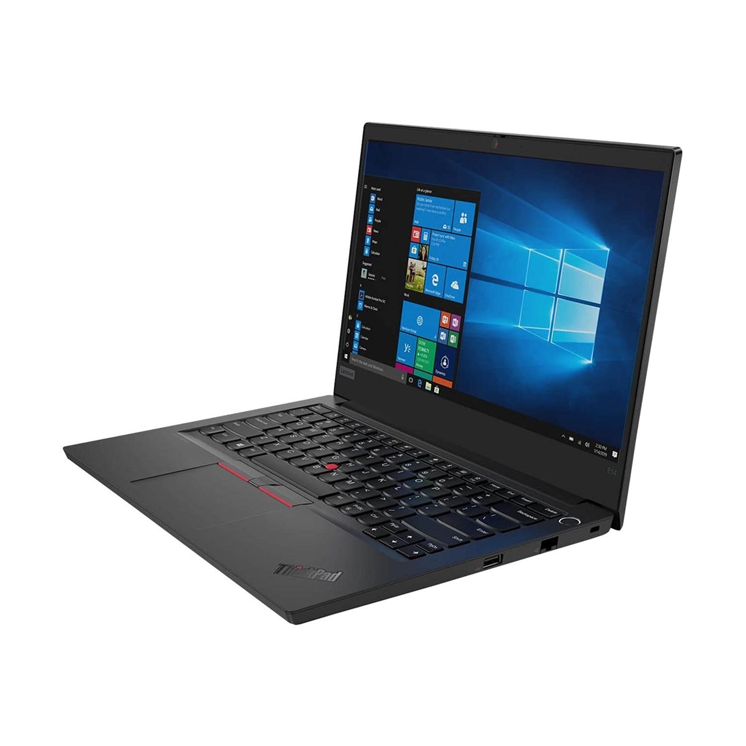 Lenovo ThinkPad E14 Gen 2 14" Laptop – i5-1135G7 (4 Cores, 4.2GHz), 16GB DDR4, 1TB SSD, Iris Xe Graphics, Fingerprint Reader, WIFI 6 & BT 5.1, Free Windows 11 Pro Upgrade, Backlit Keys (Renewed)