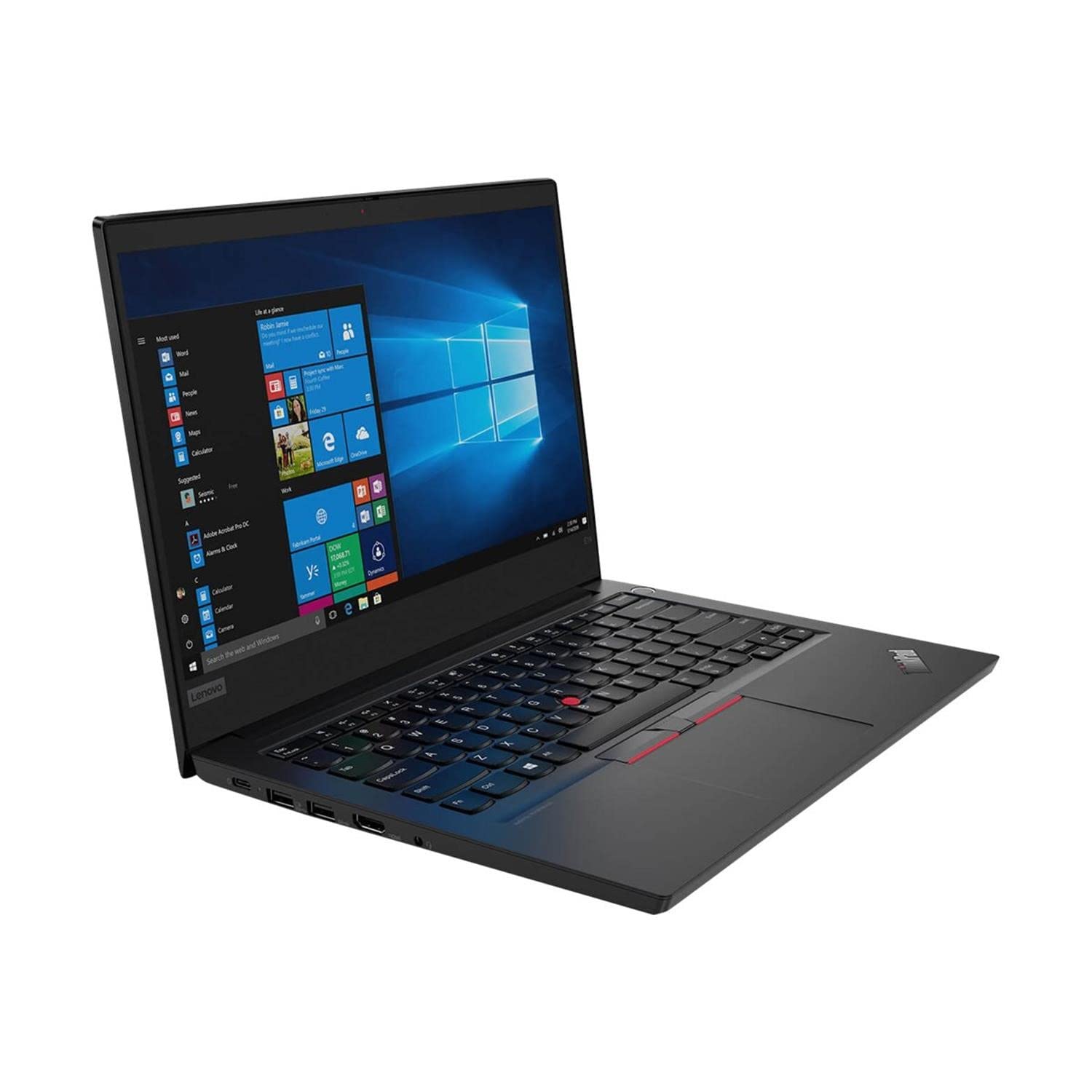 Lenovo ThinkPad E14 Gen 2 14" Laptop – i5-1135G7 (4 Cores, 4.2GHz), 16GB DDR4, 1TB SSD, Iris Xe Graphics, Fingerprint Reader, WIFI 6 & BT 5.1, Free Windows 11 Pro Upgrade, Backlit Keys (Renewed)