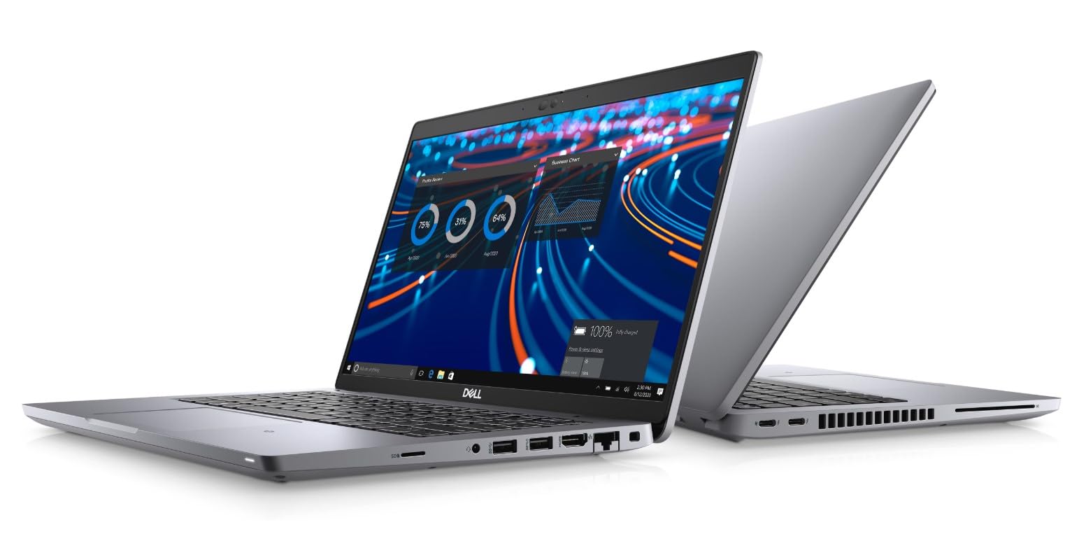 Dell Latitude 5430 - i7-1265U (10 Cores, 4.8GHz), 1TB PCIe Gen 4.0 x4 NVMe, 16GB DDR4, Fingerprint, SD & Smart Card Reader, vPro, WIFI 6 & BT 5.2, Windows 11 Pro, UK Backlit Keys (New) (Renewed)