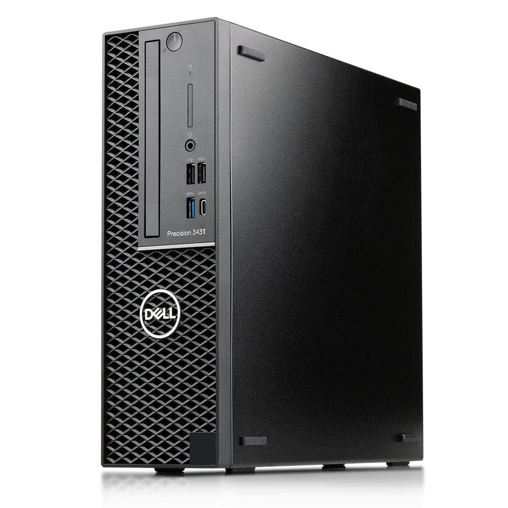 Dell Precision 3431 SFF Workstation, i5-9600 (6 Cores, 4.6GHz), 1TB PCIe Gen 4.0 x4 NVMe, 16GB DDR4, Windows 11 Pro (Renewed)