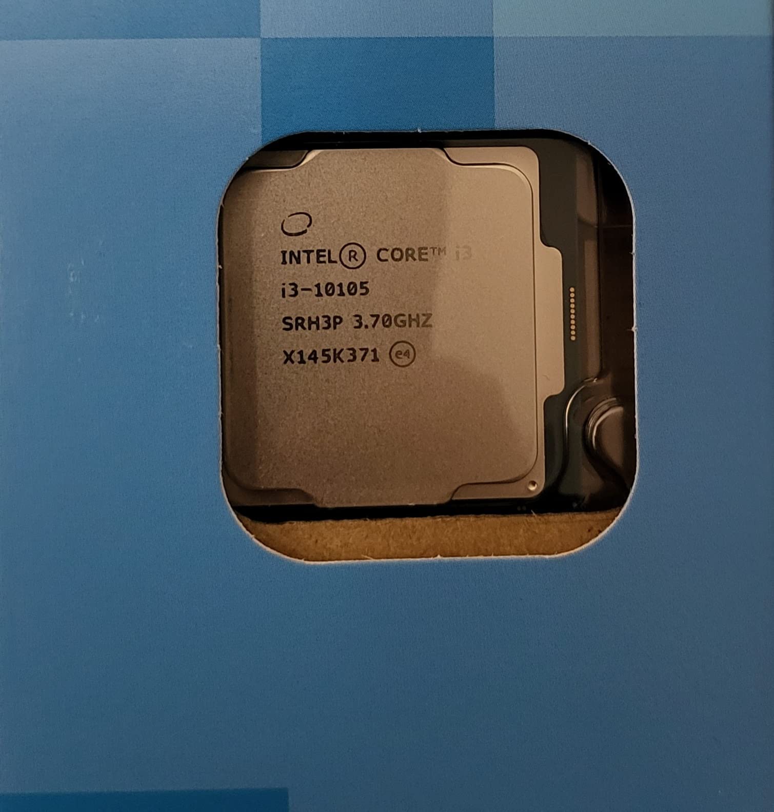 Intel CORE I3-10105 3.70GHZ SKTLGA1200 6.00MB CACHE BOXED