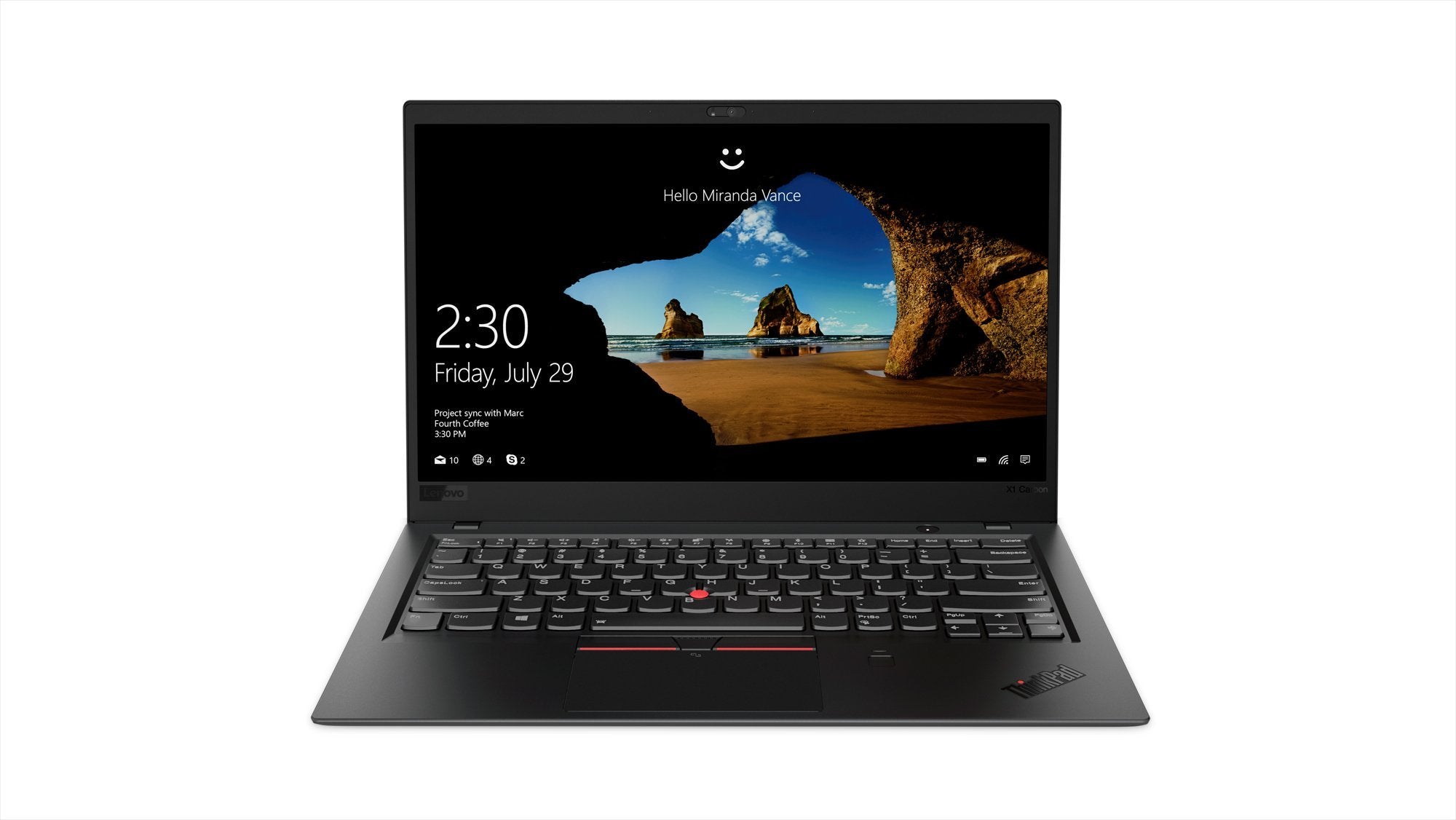 Lenovo ThinkPad x1 Carbon 6th Gen, 14" QHD Laptop - i7-8550U (4 Cores, 4GHz), 8GB DDR4, 1TB NVMe, Intel UHD Graphics 620, Fingerprint & SD Card Reader, Windows 11 Pro, Backlit Keyboard (Renewed)