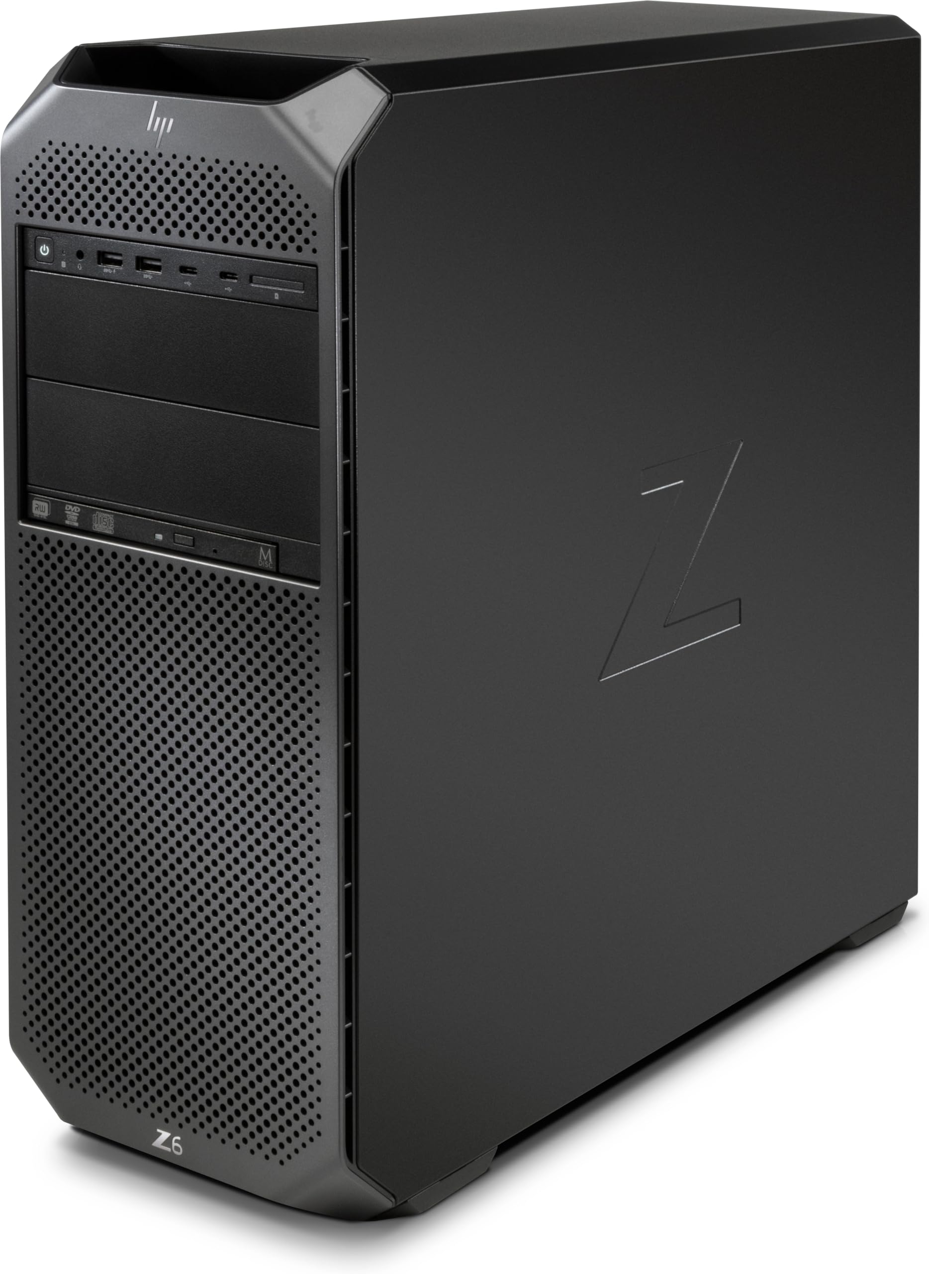 HP Z6 G4 server, 64GB ECC RAM, 2TB PCIe Gen 4.0 x4 NVMe,12TB HDD, SD Card Reader, DVD-W, LAN, Windows 11 Pro (Renewed)