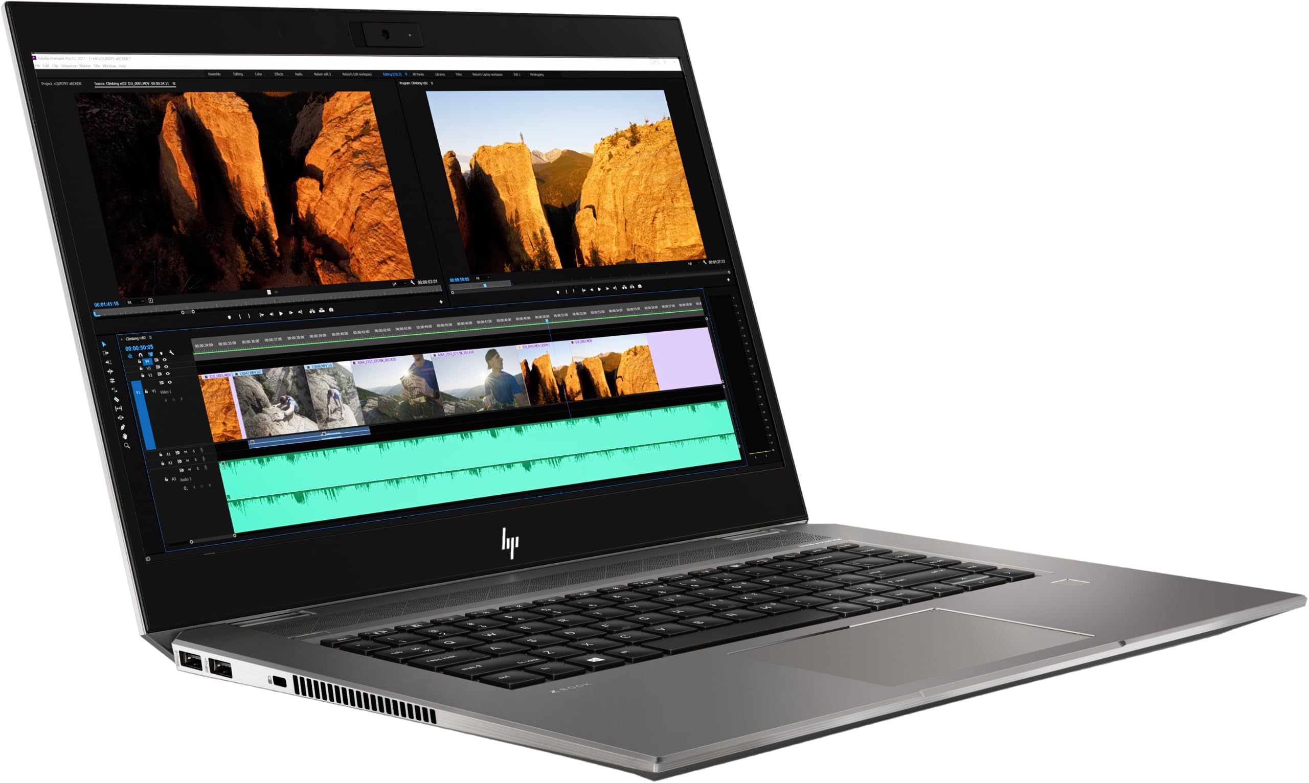 HP ZBook Studio G5, Xeon E-2176M (6 core, 4.40GHz), Nvidia Quadro P1000  4GB, 2TB PCIe Gen 4.0 x4 NVMe, 32GB DDR4, Fingerprint & SD Card Reader, UK  ...