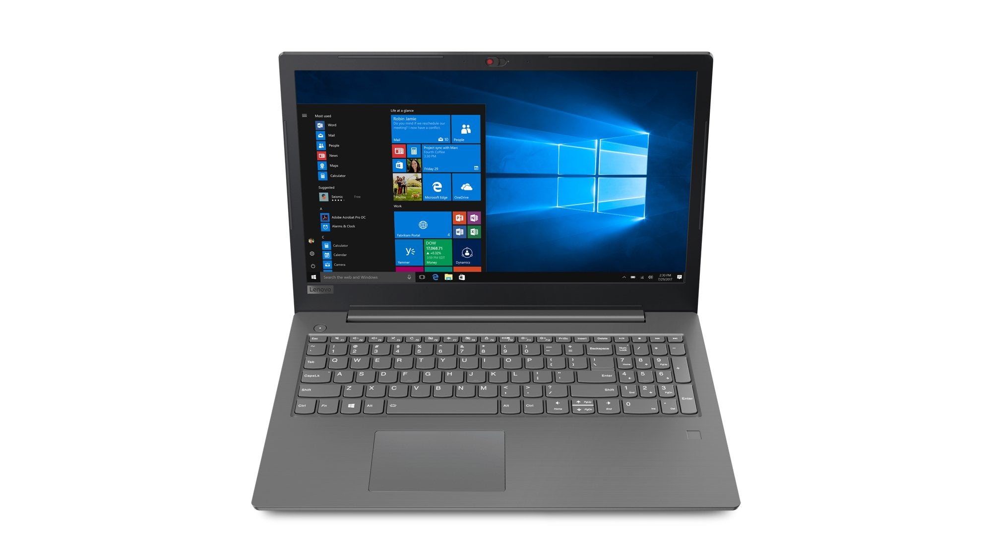 Lenovo V330-15IKB (81AX00ARUK) 15.6" Full HD Laptop Intel Core i5-8250U Processor, 8GB RAM, 256GB SSD, Windows 10 Pro - Grey