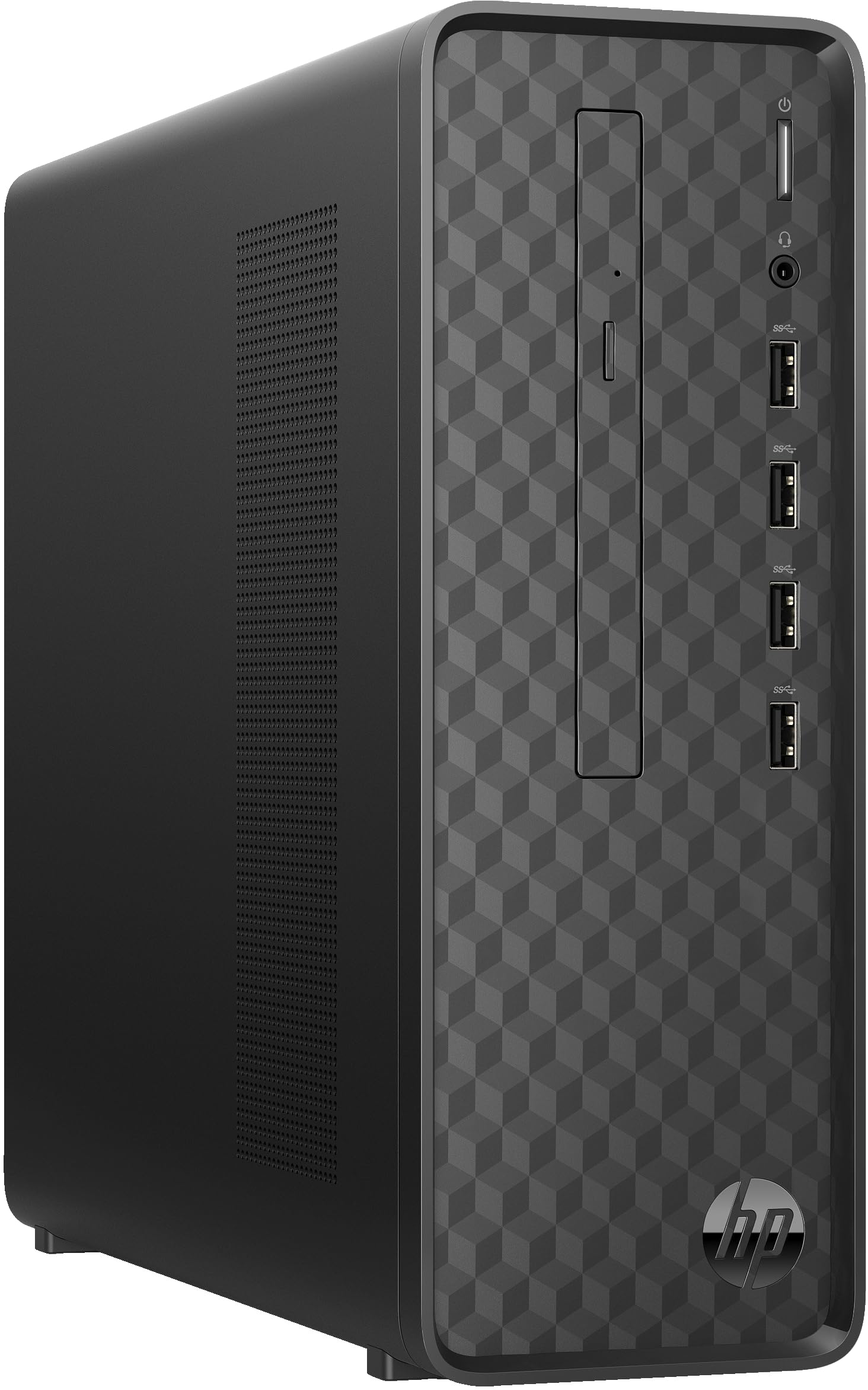 HP S01-aF1000na Desktop Intel Celeron J4025, 256GB PCIe Gen 4.0 x4, 8GB DDR4, Intel UHD Graphics 600, SD Card Reader, WIFI 5 & Bluetooth 4.2, Windows 11 Pro (Renewed)