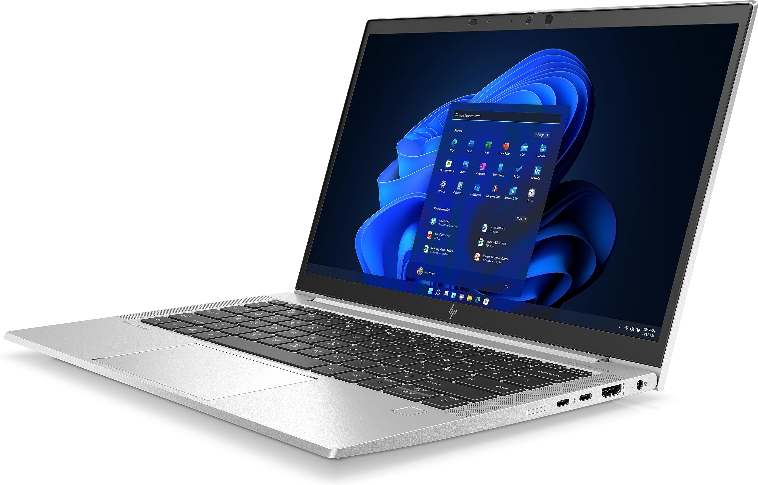 HP EliteBook 830 G8 - i5-1135G7 (4 Cores, 4.2GHz), 1TB PCIe Gen 4.0 x4 NVMe, 16GB DDR4, Iris Xe Graphics, Smartcard Reader, Wolf Security, WIFI 6 & BT 5.1 UK Backlit Keyboard, Windows 11 Pro (Renewed)