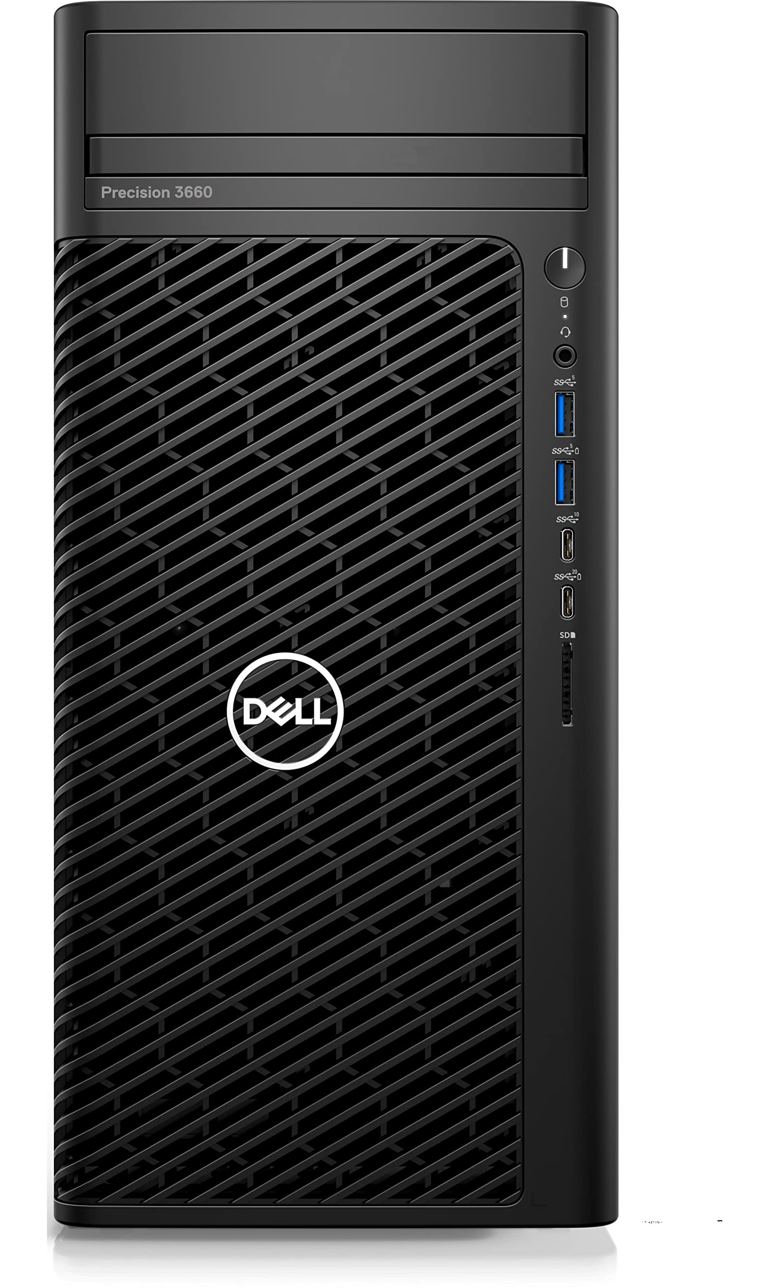 Dell Precision 3660 Tower, 64GB DDR5 RAM, 2TB NVMe + 2TB HDD – i7-1270